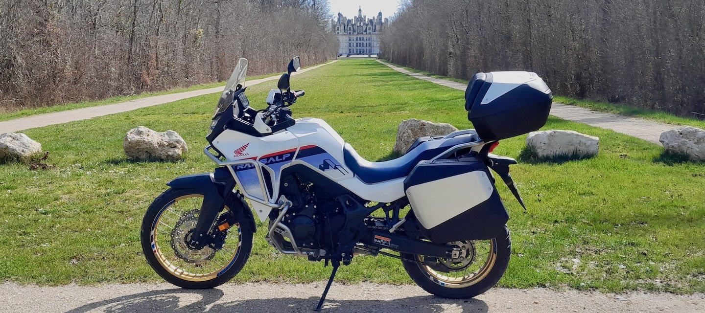 photo de voyage à moto