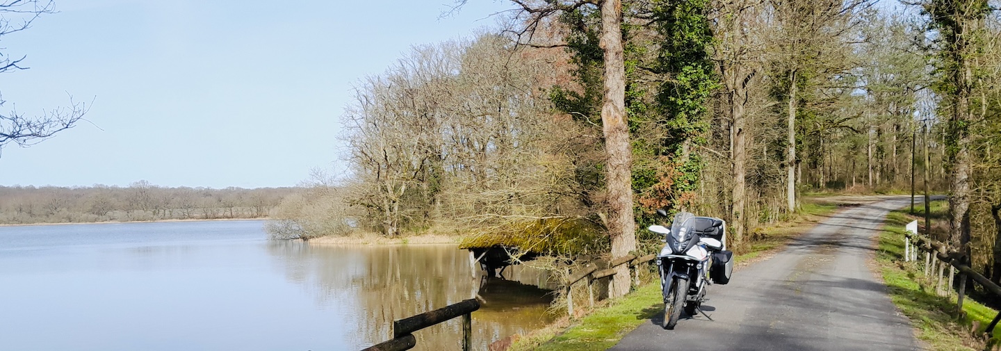 photo de voyage à moto